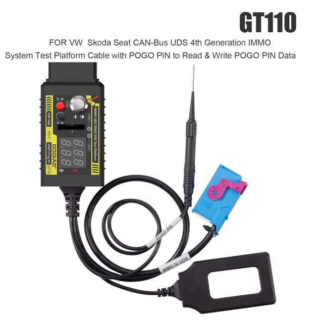 GODIAG VAG Test Platform GT110 plus GT111 CAN-Bus With Pogo Pin for 3rd & 3.5th & 4th Generation VAG Dashboard IMMO Key Matching