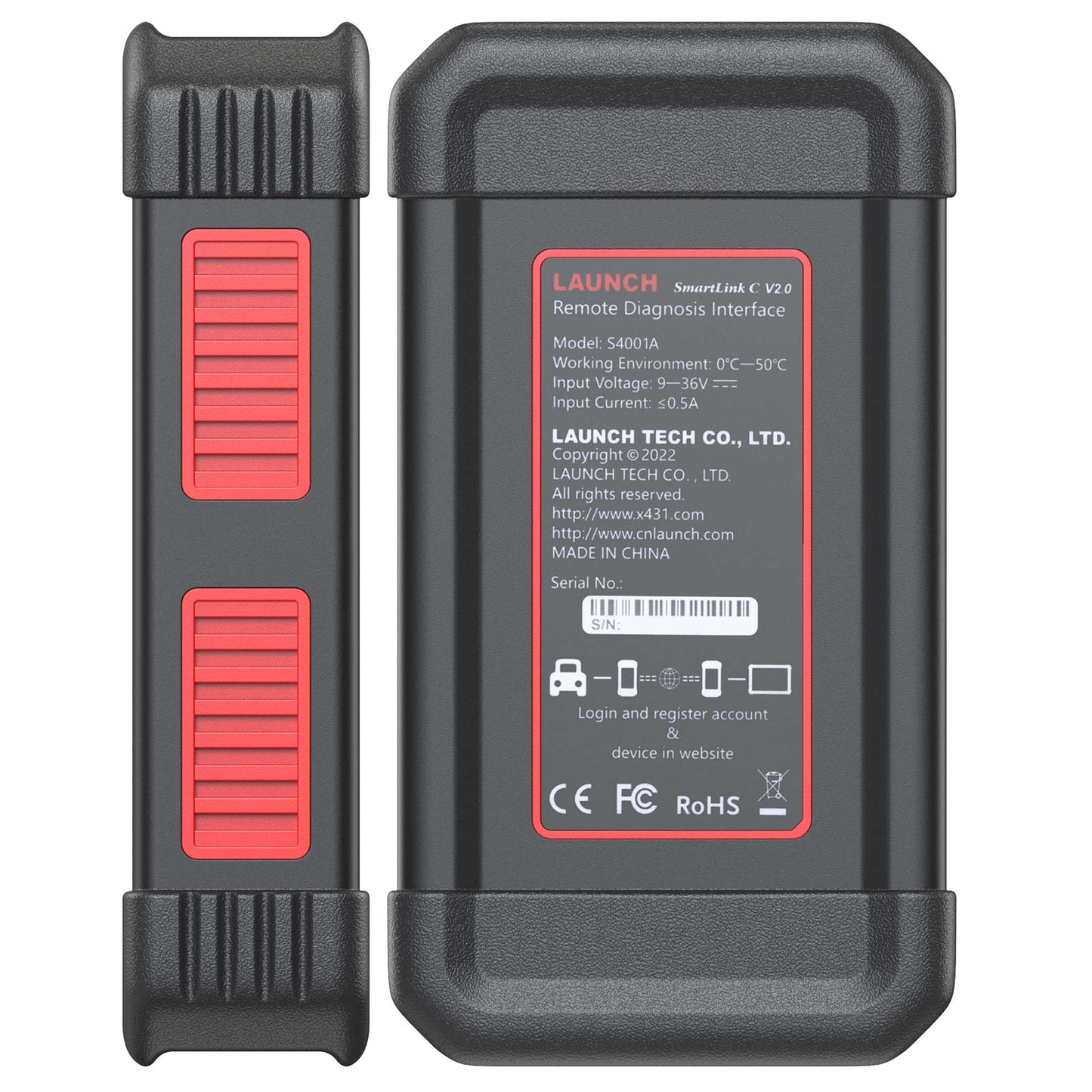 Launch X431 SmartLink C V2.0 – Remote Diagnostic Device Vehicle Data Link Connector