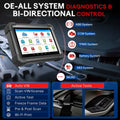 LAUNCH X431 PRO3S+ SmartLink HD for Diesel & Gasoline 12V/24V Bi-Directional Scan Tool Support ECU Coding CANFD DOIP J2534 Programming