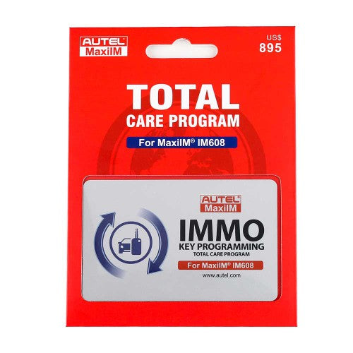 1 Year Software Update Subscription for Autel MaxiIM IM608/ IM608 Pro (Total Care Program)
