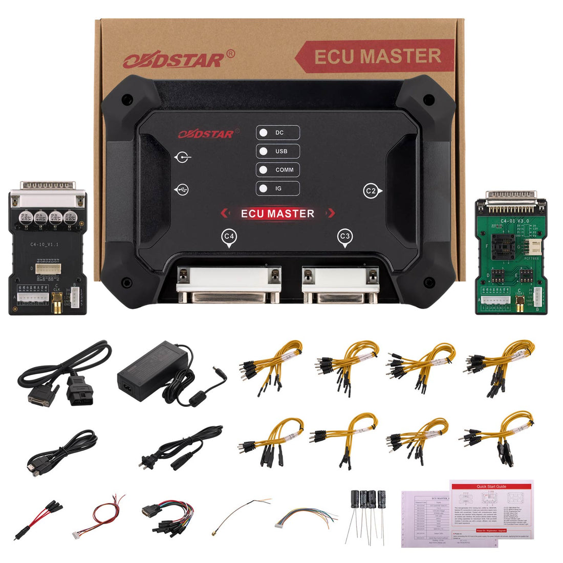 2026 OBDSTAR ECU Master A Configuration PC-based ECU Flasher for Car TCM/ ECM/ BODY/ CHASSIS/ EV/ BMS/ VCU Cloning with Built-in P003+ MP001 Can FD