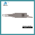 ABUDU AIAN007U HU66 Ignition Universal Door Lock Inner Milling Double Track Opening and Reading Two-in-One Tool, Depth of Cut (8-cut) IC CARD: 909
