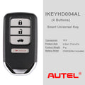 AUTEL IKEYHD004AL Honda, 4 Buttons Smart Universal Key 5pcs/lot