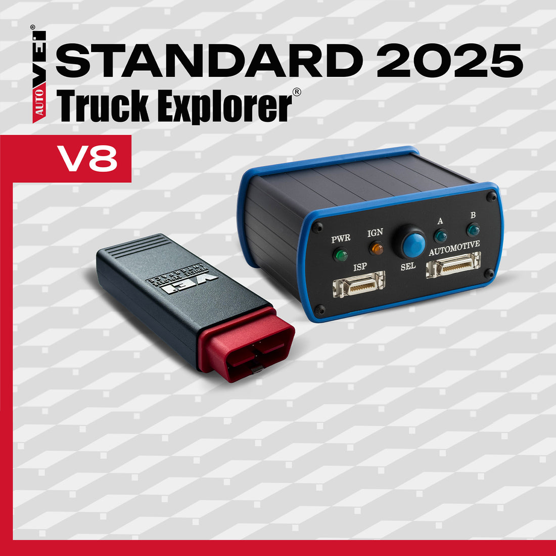 AutoVEI Truck Explorer VEI8 Standard 2025 Updated TRUCKS PROGRAMMING & DIAGNOSTIC TOOLS