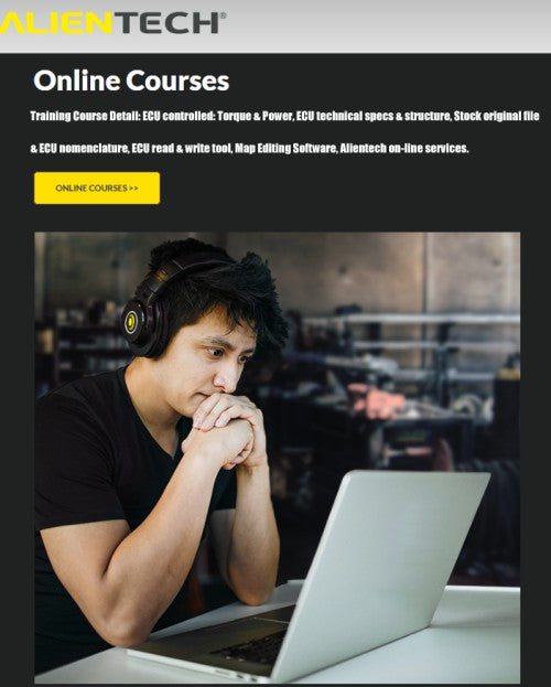 Alientech Official Online Basic Training Course About ECU Chip-tuning