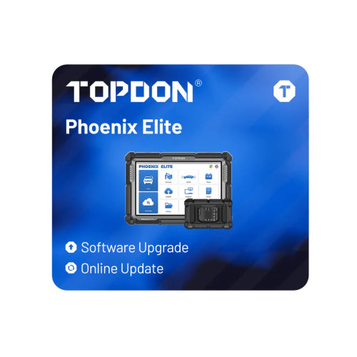Годовое обновление программного обеспечения для TOPDON Phoenix Elite/ Phoenix Plus/ Phoenix Plus 2
