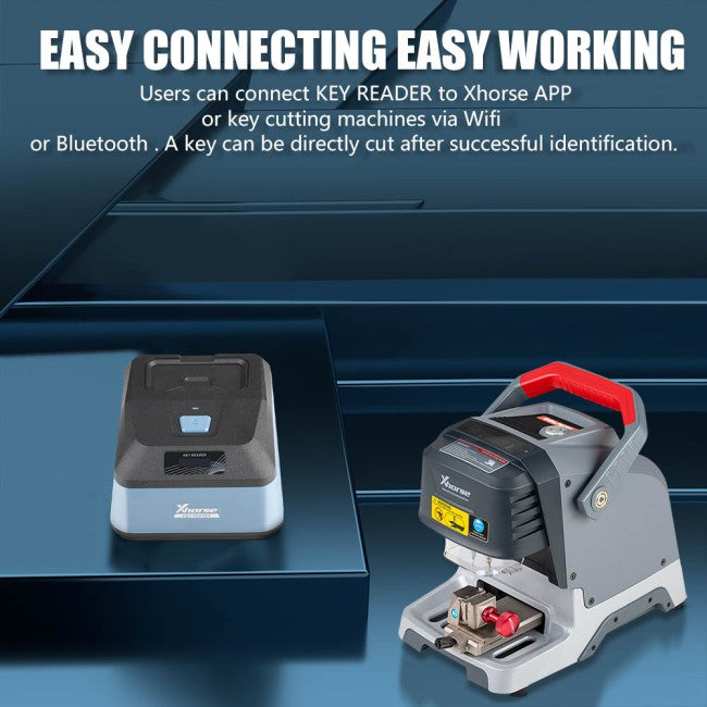 Xhorse XDKR00GL Key Reader Multiple Key Types Supported Portable Key Identification Device With Optical Imaging Technique Work with Xhorse APP