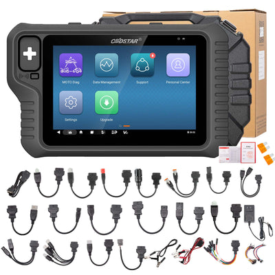 OBDSTAR MotoMaster Tam Sürüm Motosiklet & Deniz Teşhis Aracı IMMO, ECU Programlayıcı, Gösterge Kalibrasyonu & Anahtar Programlama ile