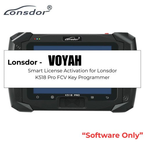 Lonsdor VOYAH License Activation for Lonsdor K518 Pro FCV Version Key Programmer