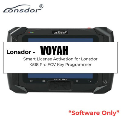Lonsdor VOYAH License Activation for Lonsdor K518 Pro FCV Version Key Programmer
