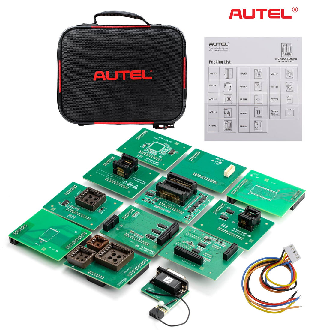 Kit d'accessoires de programmation de clés Autel IMKPA à utiliser avec XP400 Pro