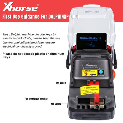 Xhorse Dolphin XP-005L Dolphin 2 Automatic Key Cutting Machine with An Adjustable Screen