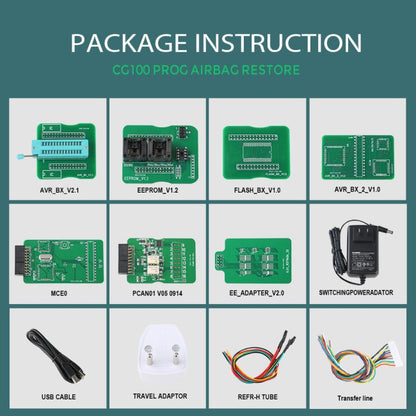 CG100 Prog III Full Version Airbag Restore Device including All Functions of Renesas SRS and Infineon XC236x FLASH