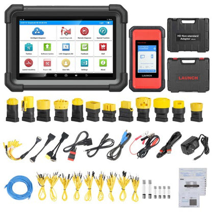 Launch X431 V+ SmartLink HD Heavy Duty Truck Diagnostic Tool for 12V 24V Trucks
