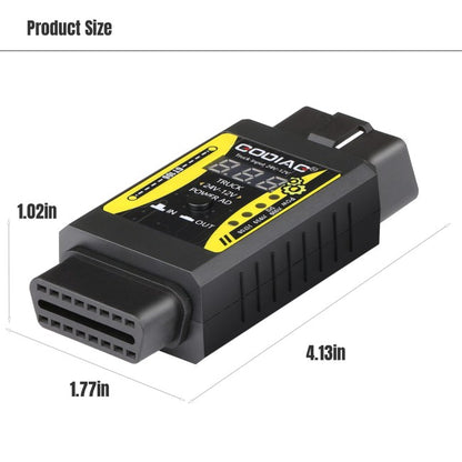 GODIAG GT106 24V to 12V Heavy Duty Truck Adapter for X431 for Truck Converter Heavy Duty Vehicles Diagnosis Support ThinkCar, Thinkcar2, Thinkdiag