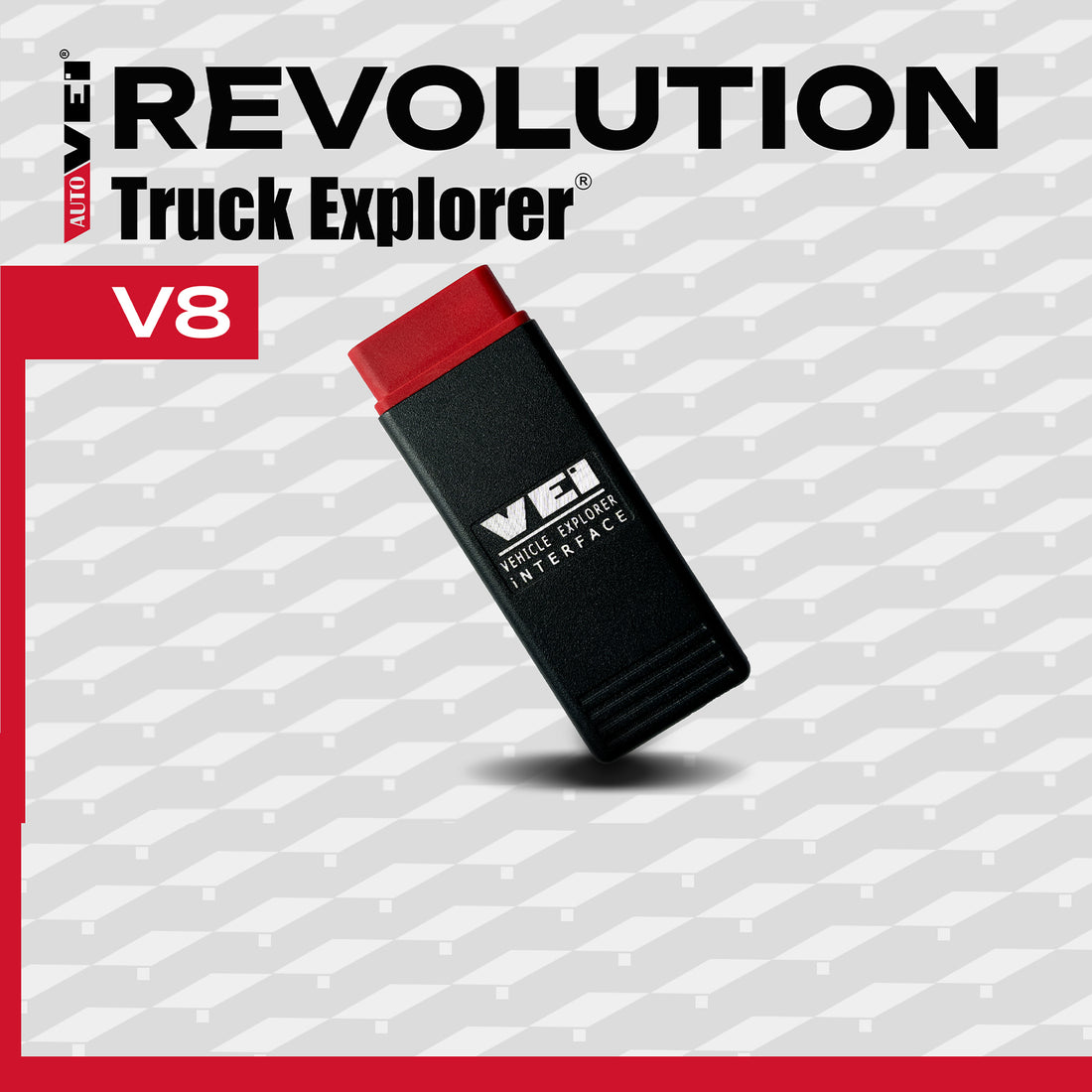 AutoVEI Truck Explorer VEI 8 Device Kit Revolution TRUCKS PROGRAMMING & DIAGNOSTIC TOOLS