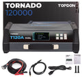 TOPDON TORNADO T120A (TOPDON 120000) 5M (16 Ft) Pince-T120A (T1200005) Alimentation & Chargeur de Batterie