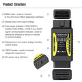 GODIAG GT106 24V to 12V 중장비 트럭 어댑터 X431용 트럭 컨버터 중장비 차량 진단 ThinkCar, Thinkcar2, Thinkdiag 지원