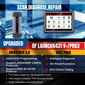 Launch X431 PRO5 PRO 5 أداة تشخيص السيارات العالمية ماسح ذكي كامل النظام يدعم البرمجة عبر الإنترنت لمرسيدس وBMW