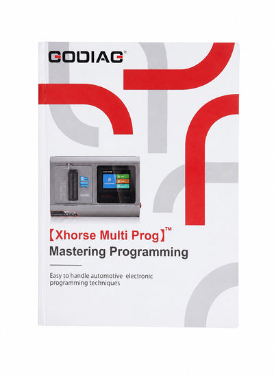 [Pre-sell]GODIAG Xhorse Multi Prog Mastering Programming BOOK