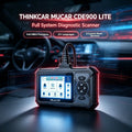 THINKCAR MUCAR CDE900 LITE THINKCAR Full System Car Diagnostic Scanner, Complete OBD2 Functions Supported, 21 Multilingual Options, Select 5 Reset Functions Out of Total 28 Reset Services