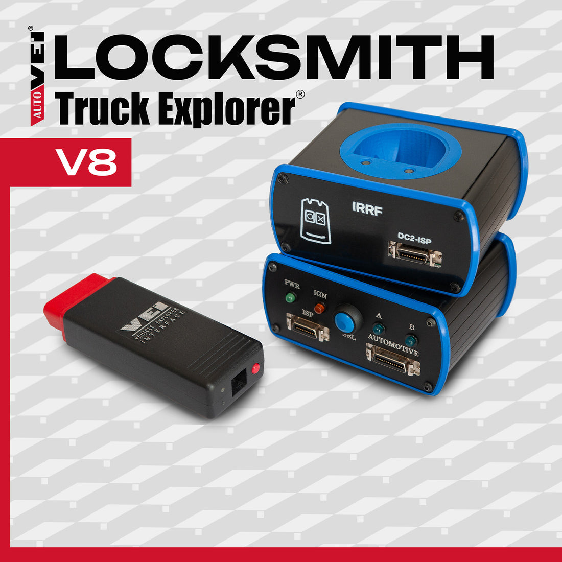 AutoVEI Truck Explorer VEI8 Locksmith 2025 Updated TRUCKS PROGRAMMING & DIAGNOSTIC TOOLS