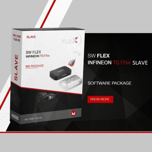 MagicMotorsport FLS0.10S Flex Bench/Boot Infineon TC17xx/TC2xx/TC3xx TC17xx Slave Software Authorization Activation