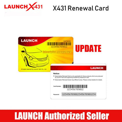 Service de mise à jour d'un an pour LAUNCH CRP919X/CRP919E/CRP919X BT/CRP919E BT/PRO STAR/Pro Elite/Pros Elite