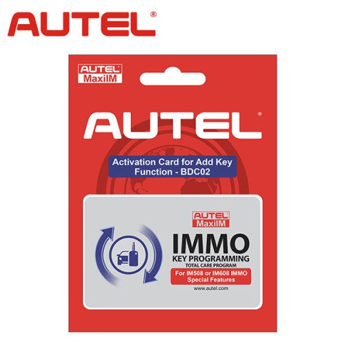 Autel IMMO1YRUP MaxiIM BMW BDC2 BDC3 G-Chassis Lizenz für IM508 IM608 OTOFIX IM1 IM2 Serie zum Hinzufügen von Schlüsseln BMW BDC2 BDC3