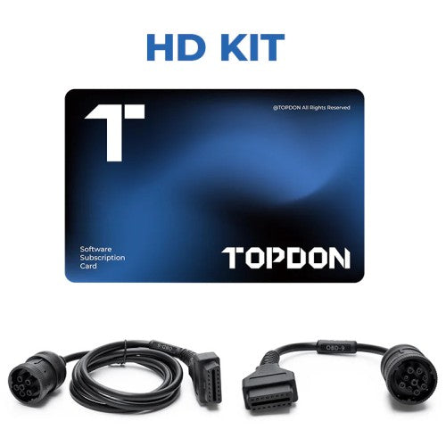 Topdon One Year Heavy Duty HD Software and Cable Kit for Phoenix Smart/ Remote/ Max/ Xlink