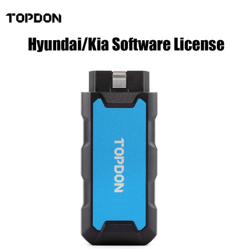 Topdon Rlink X7用ヒュンダイソフトウェアライセンス