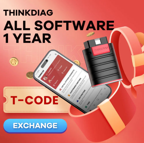 رخصة تفعيل THINKCAR THINKDIAG T-CODE لجميع ماركات السيارات مع تحديث مجاني لمدة سنة