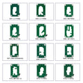 EONEBOSS Adapter Set 12-Piece (K01-K12)