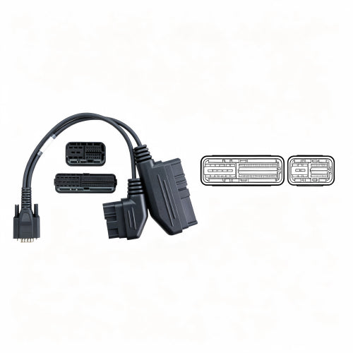 OBDSTAR HD008 Cable (MAN EDC7C32 89P+36P，HDB15PIN)