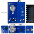Godiag A6 Smoke Leak Detector With Pressure Gauge, Detect Leaks of Vehicle Pipe Systems for Cars, Motorcycles, Snowmobiles, ATV and Boats