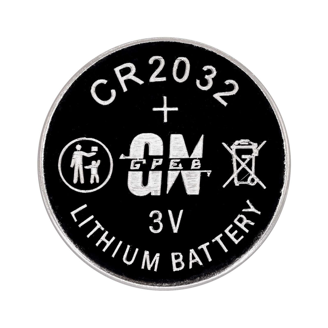 CR2032 Button Battery 3.0V 210mAh