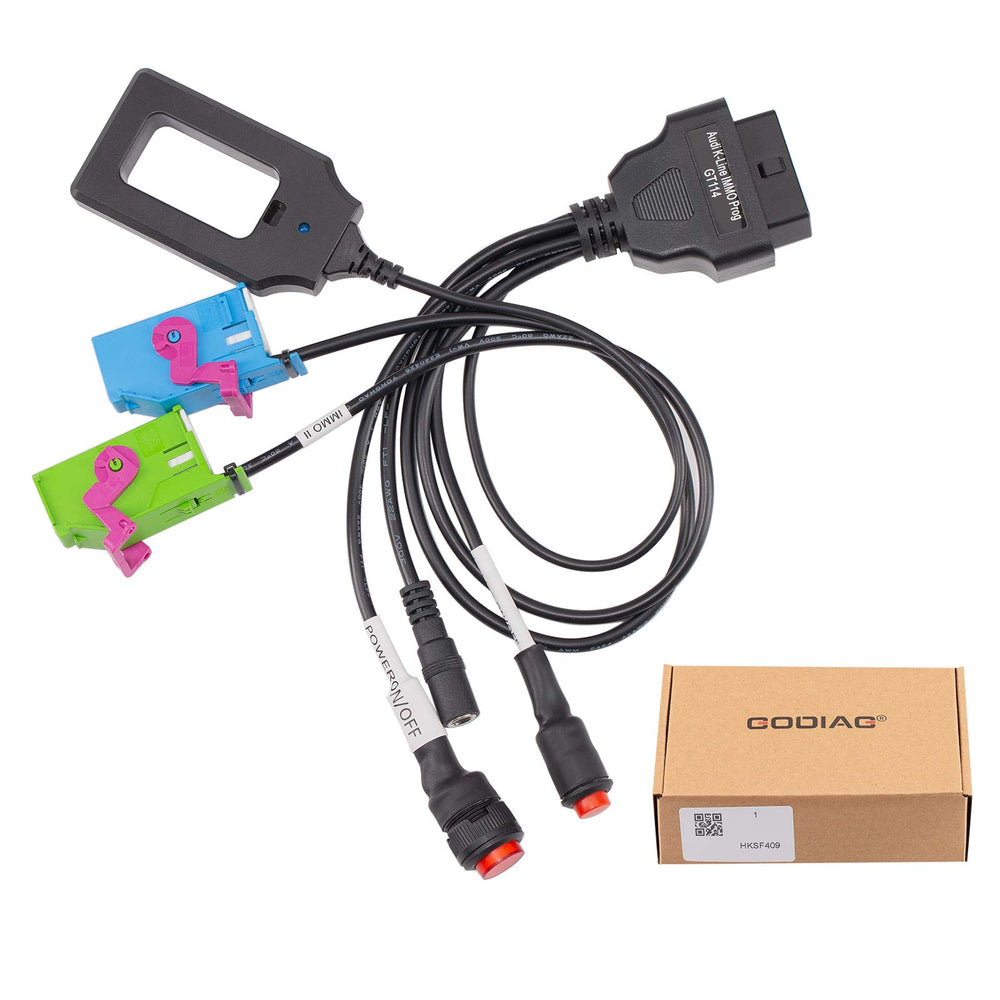 GODIAG GT114 for Audi K-Line IMMO Test Platform for A4 A6 C5 2nd & 3rd Generation Dashboard Immobilizer Key Matching Cable