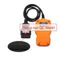 OM123 OBD2 EOBD CAN Hand-held Engine Code Reader(Orange Color)