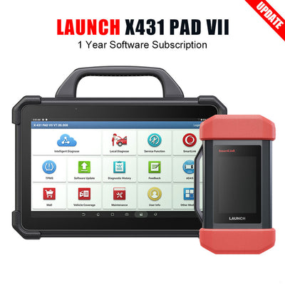 One Year Passenger Car Software Update License for LAUNCH X431 PAD VII Diagnostic Tool