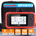 Launch OBD2 Scanner CRP123X Elite Scan Tool ABS/SRS/Engine/Transmission Automotive Tools,Check Engine Code Reader with Carry Bag,Battery Test, AutoVIN