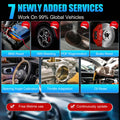Launch OBD2 Scanner CRP123X Elite Scan Tool ABS/SRS/Engine/Transmission Automotive Tools,Check Engine Code Reader with Carry Bag,Battery Test, AutoVIN