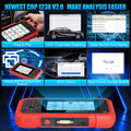 Launch OBD2 Scanner CRP123X Elite Scan Tool ABS/SRS/Engine/Transmission Automotive Tools,Check Engine Code Reader with Carry Bag,Battery Test, AutoVIN