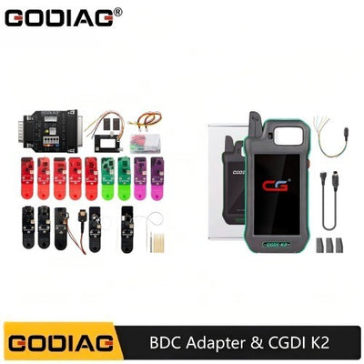 GODIAG BCP U‑KEY BDC2 BDC3 Adapter Kit Bundled with CGDI K2 Remote Key Programmer