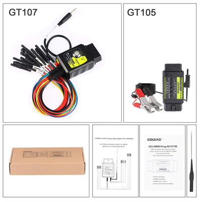 GODIAG GT107 & GT105 II DSG Plus TCU Adapter, Support Gearbox Data Read/Write for DQ250 DQ200 VL381 VL300 DQ500 DL500
