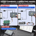 オリジナル Alientech KESS3 ECUおよびTCUプログラミングツール DynoDriveアクティベート済み OBD / ベンチおよびブートモデル対応