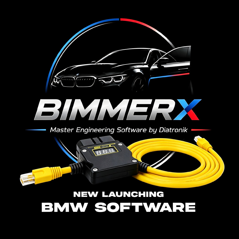2026 100% Original Diatronik BIMMERX BMW Engineering Software with GODIAG GT109 Adapter, for Professional Diagnostic, Immobiliser Programming and ECU‑Repair