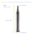 GODIAG F22W 2.5MM End Milling Cutter φ2.5xD6x45Lx3F For SILCA MATRIX PRO, MATRIX EVO, MATRIX SLX, MATRIX SX, MATRIX S
