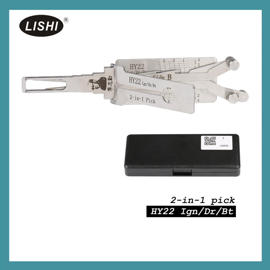 현대·기아 HY22 2-in-1 자동 픽 및 디코더용 LISHI
