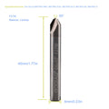 GODIAG F27W Dimple Cutter φ2.8x100°xD6x40x1T For SILCA MATRIX PRO, MATRIX EVO, MATRIX SLX, MATRIX SX, MATRIX S