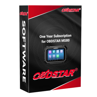 One-Year Software Update License Subscription for OBDSTAR MS80 Standard Version